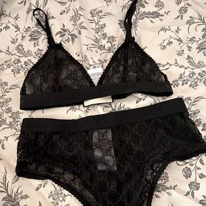 Gucci lingerie sets (SOLD SEPARATELY)